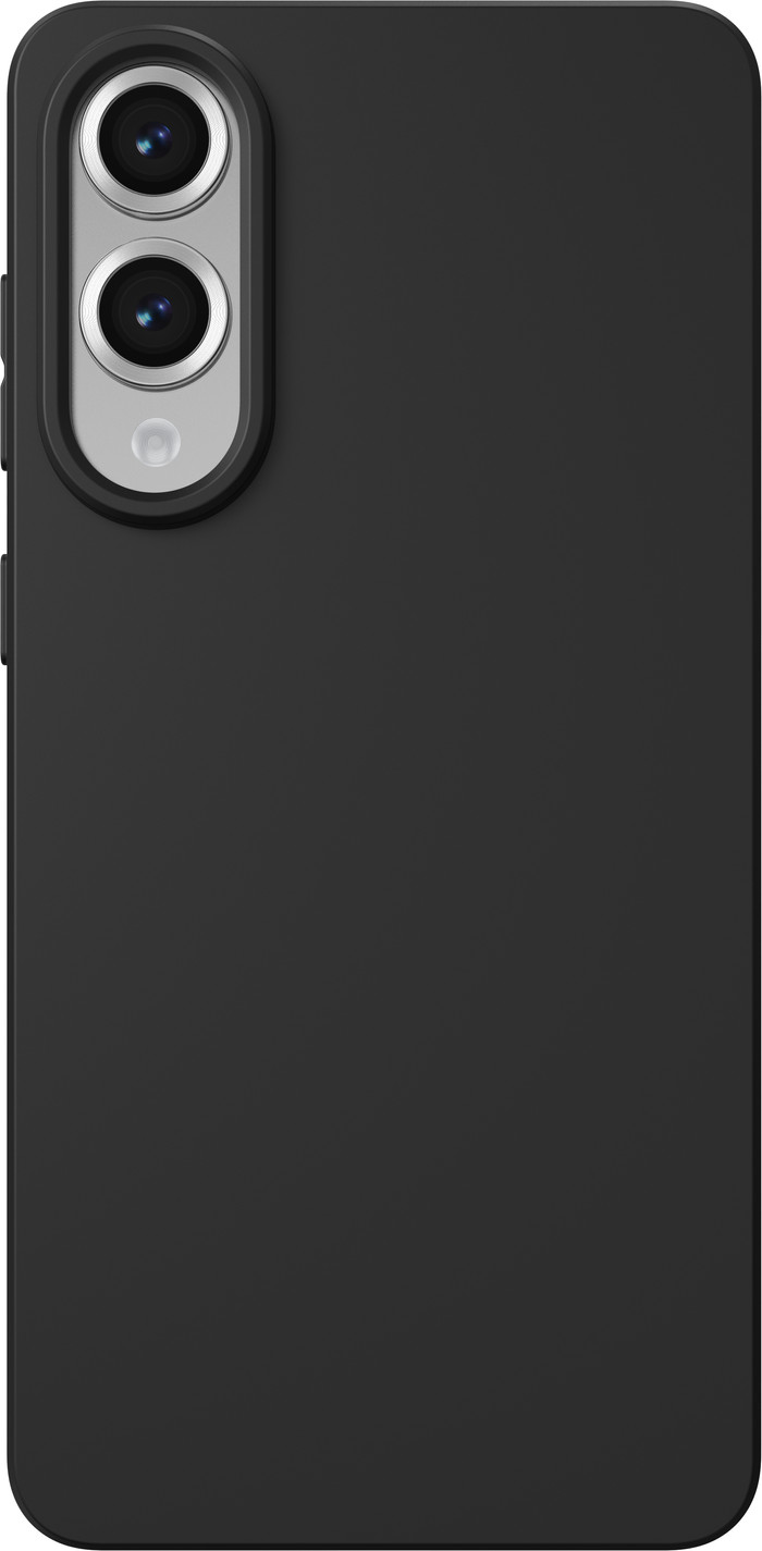 Just in Case Soft Design Samsung Galaxy S25 Edge Back Cover Zwart Main Image