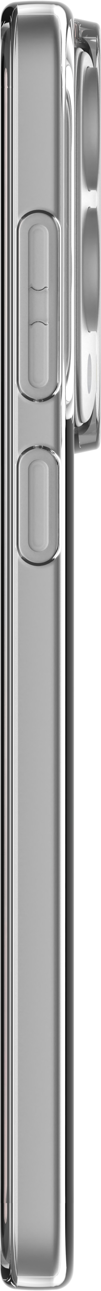 Just in Case Soft Design Samsung Galaxy S25 Edge Back Cover Transparant rechterkant