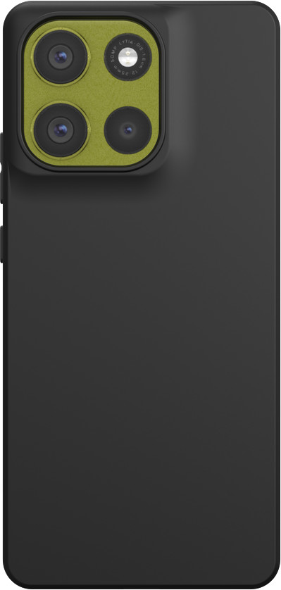Just in Case Soft Design Motorola Moto G86 Back Cover Black Main Image