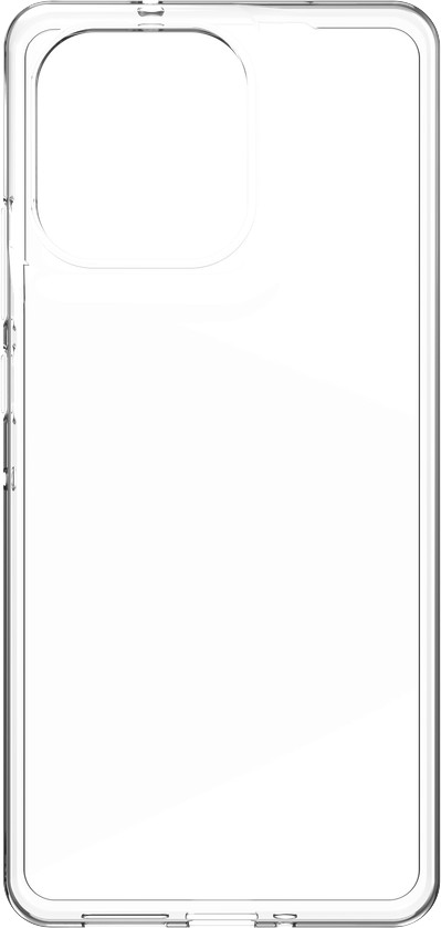 Just in Case Soft Design Motorola Moto G86 Back Cover Transparent front