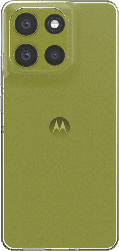 Just in Case Soft Design Motorola Moto G86 Back Cover Transparent Main Image