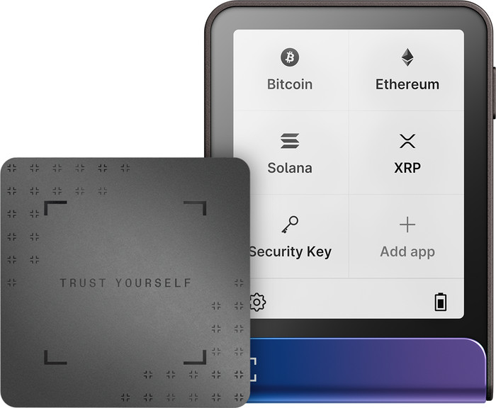 Ledger Flex Neptune Blue including Recovery Key Main Image