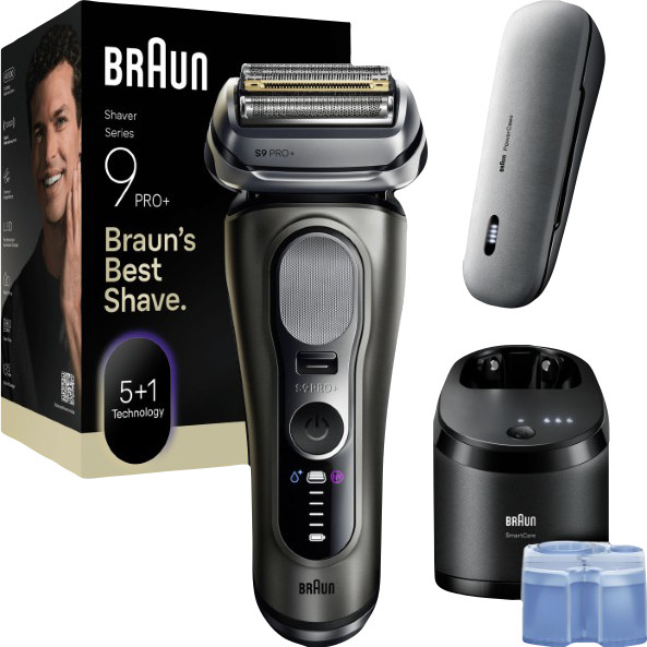 Braun Series 9 PRO+ 9675CC Graphite packaging