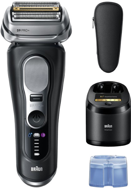 Braun Series 9 Pro+ 9660CC Zwart voorkant