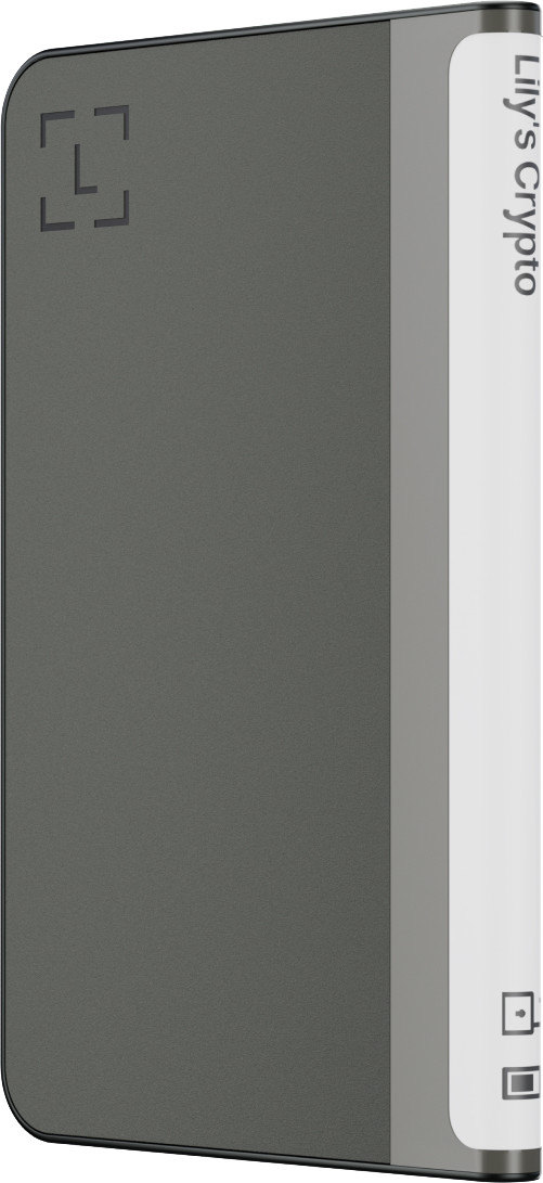 Ledger Stax including Recovery Key back