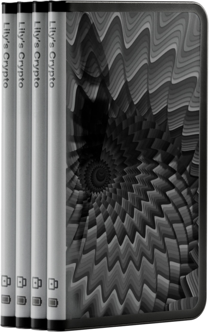 Ledger Stax including Recovery Key right side