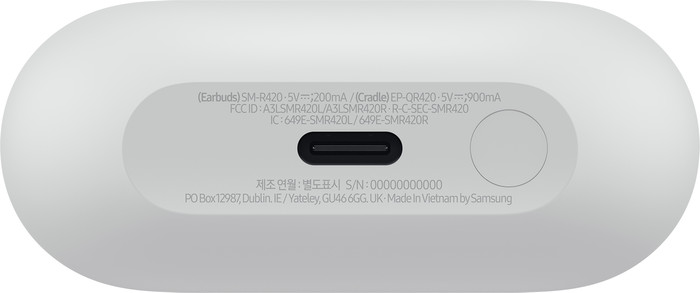 Samsung Galaxy Buds3 FE Grijs detail