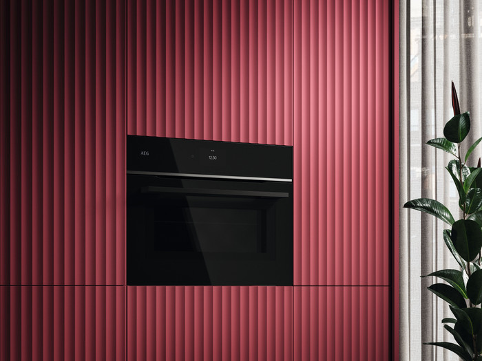 AEG TK8NK72WB MealAssist CombiQuick product in use