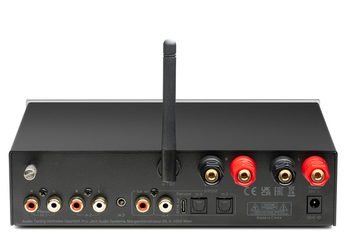 Pro-Ject Stereo Set E Phono Brown back