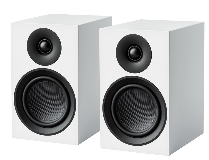 Pro-Ject Colourful Audio System E White right side