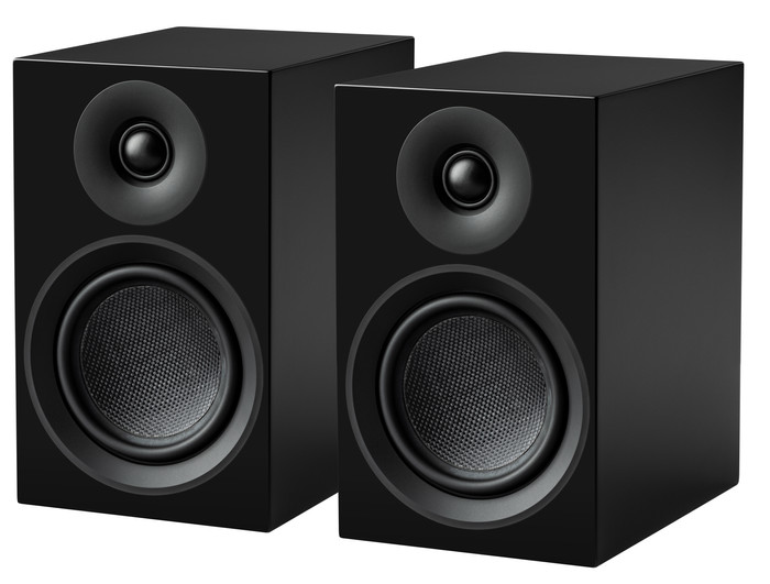 Pro-Ject Colourful Audio System E Noir côté droit