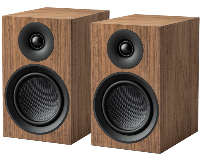 Pro-Ject Colourful Audio System E Brun côté droit