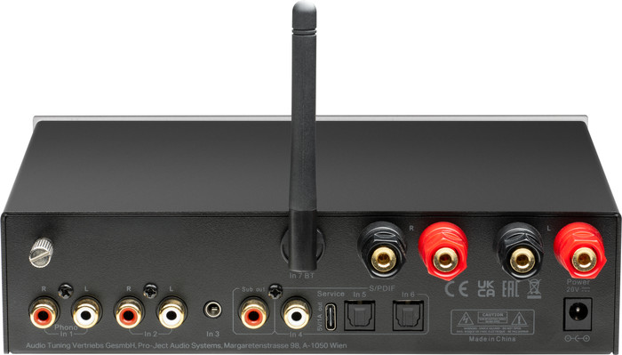 Pro-Ject Stereo Set E Phono Blanc arrière