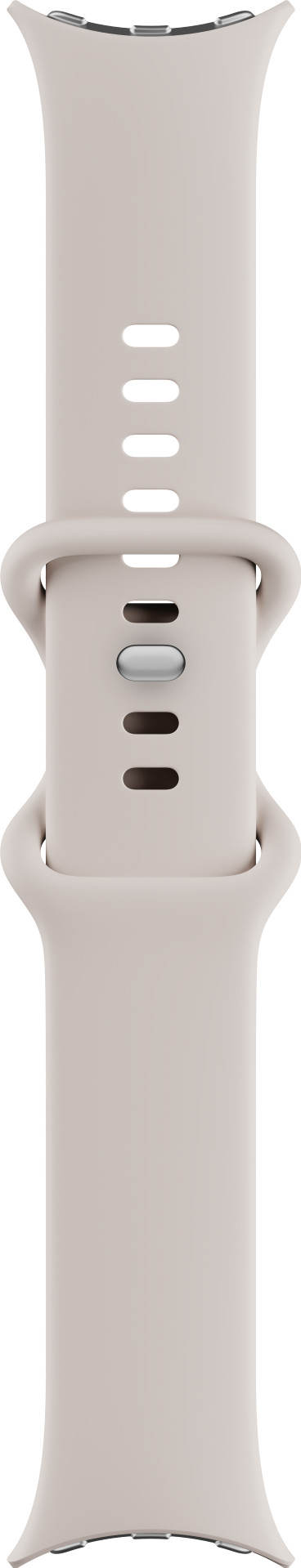 Google Pixel Watch 4 Zilver/Crème 45 mm detail