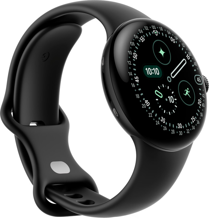 Google Pixel Watch 4 Zwart 41 mm rechterkant