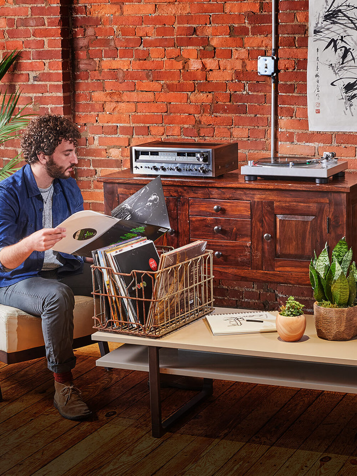 Audio Technica AT-LP120XUSBSV product in gebruik