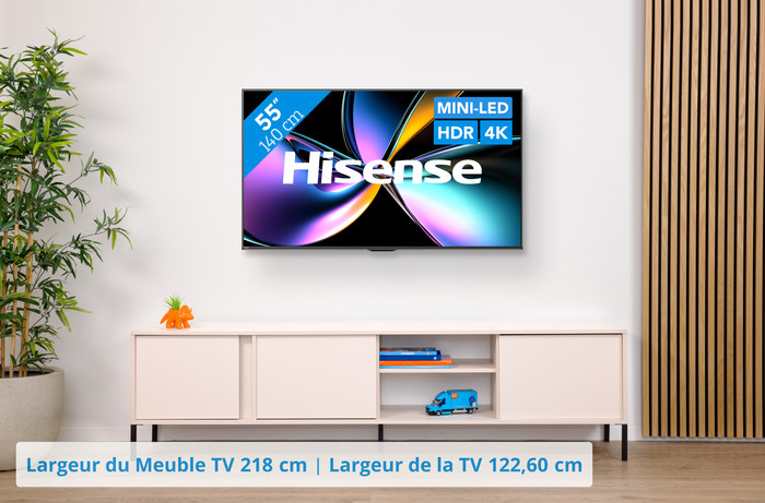 Hisense 55" ULED Mini-LED U79Q PRO (2025) visuel Coolblue 1