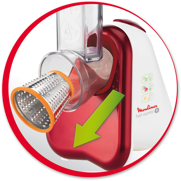 Moulinex Fresh Express Plus 5-in-1 DJ755G32 product in use