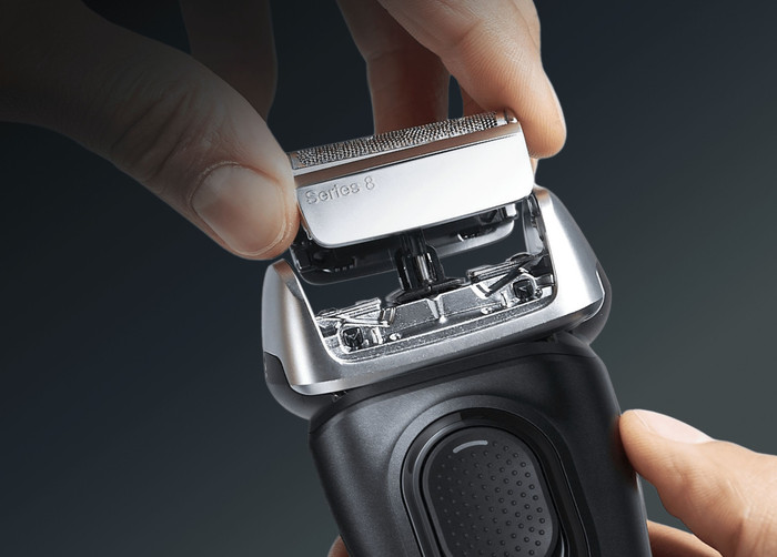 Braun Series 8 83M produit à l'usage