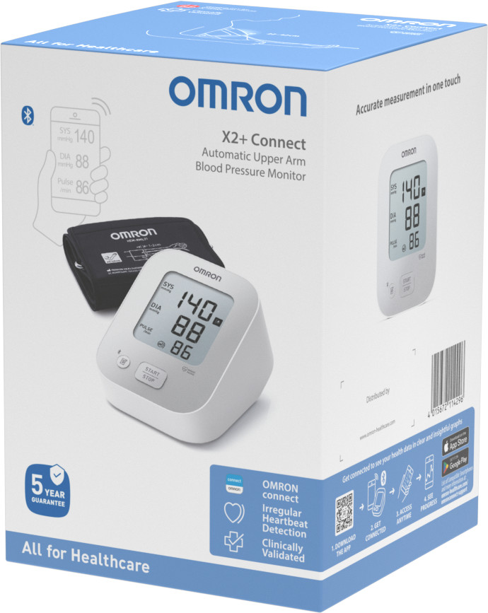 Omron X2+ Connect emballage