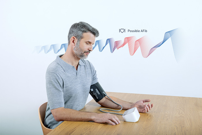 Omron X4 Connect AFib produit à l'usage