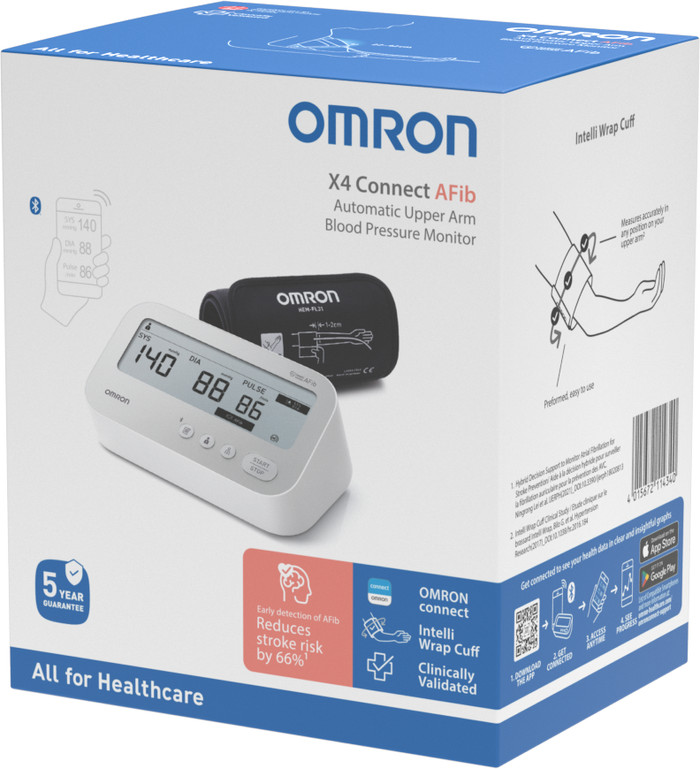Omron X4 Connect AFib emballage