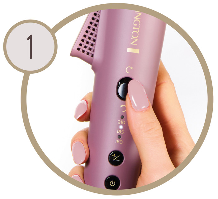 Remington AIRvive CI8930 product in gebruik