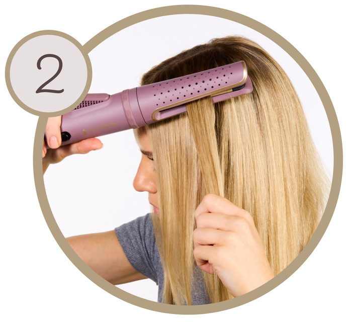 Remington AIRvive CI8930 product in gebruik