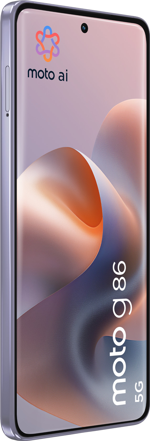 Motorola Moto G86 256GB Purple 5G front