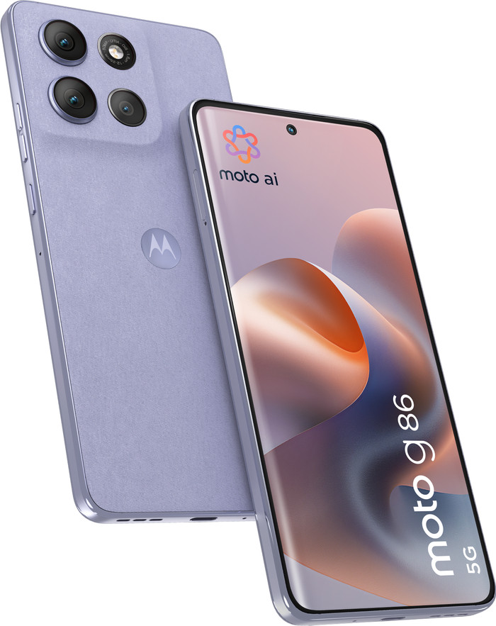 Motorola Moto G86 256GB Purple 5G front