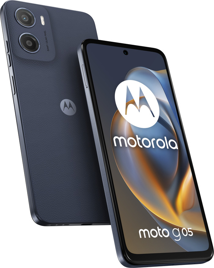 Motorola Moto G05 256 Go Bleu 4G produit composé