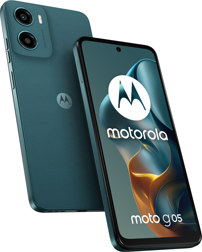 Motorola Moto G05 64 Go Vert 4G produit composé