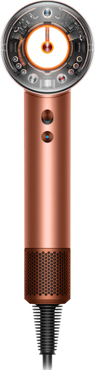 Dyson Supersonic Nural Straight + Wavy Limited Edition Amber Silk côté gauche