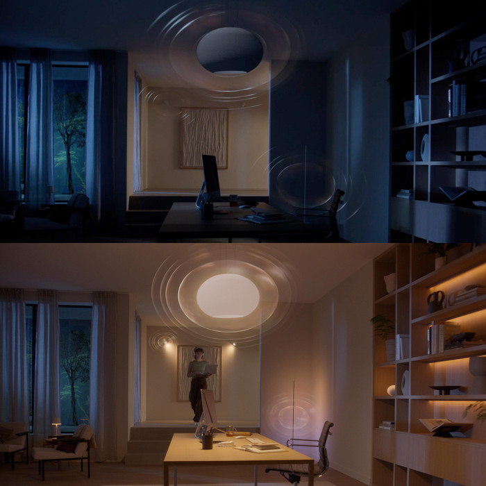 Philips Hue Bridge Pro product in gebruik