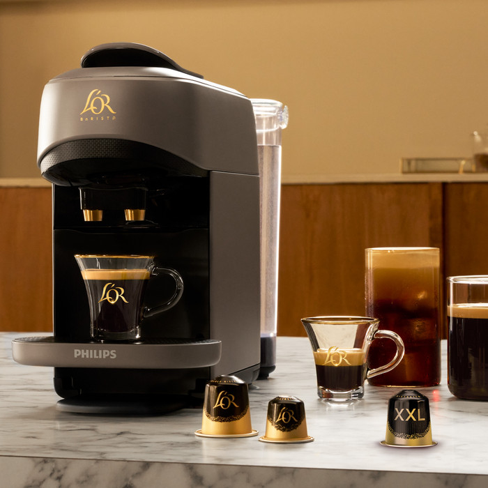 Philips L'OR BARISTA Absolu LM9512/20 product in gebruik