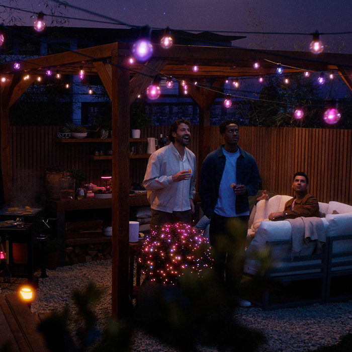 Philips Hue Festavia Globe Light Strip - 7m - 10 Lights product in use