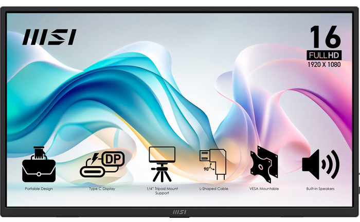 MSI PRO MP165 E6 avant