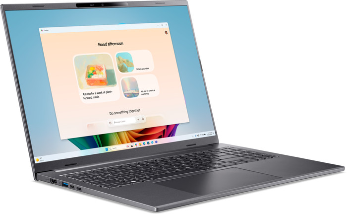 Acer Aspire 16 AI A16-52M-72QC AZERTY côté gauche