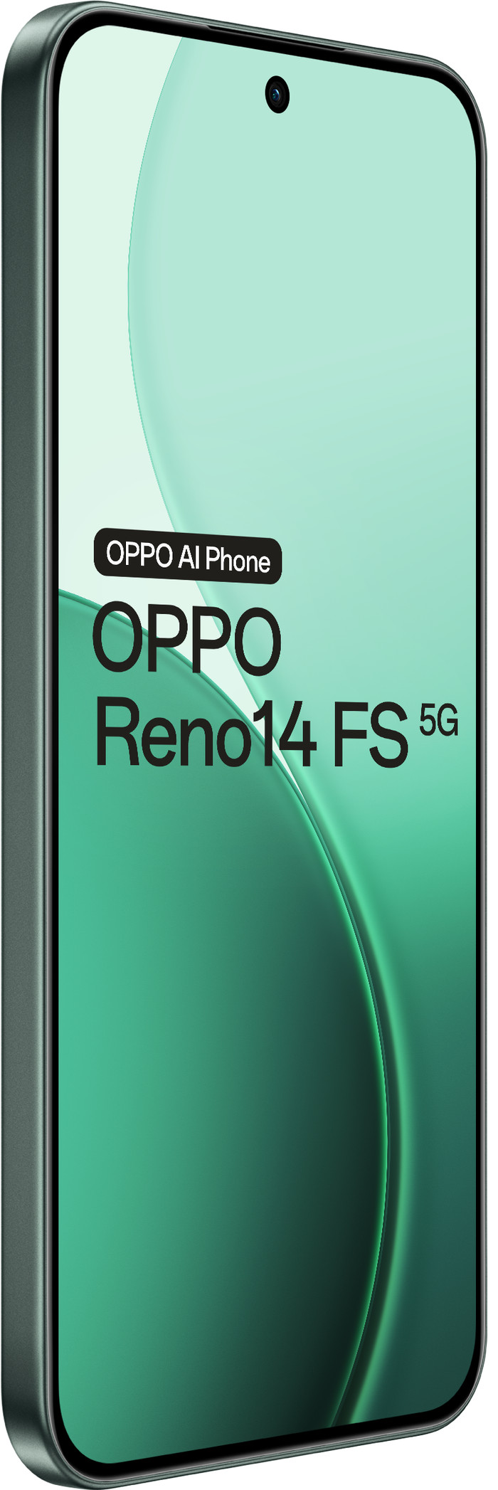 OPPO Reno 14 FS 512 Go Vert 5G avant