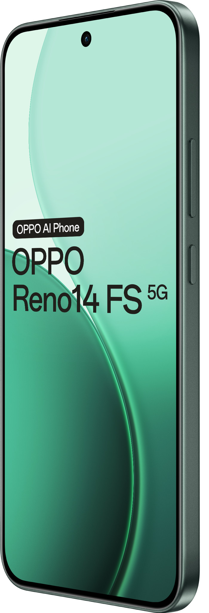 OPPO Reno 14 FS 512 Go Vert 5G avant