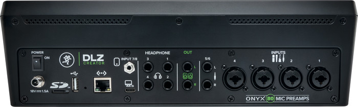 Mackie DLZ Creator arrière