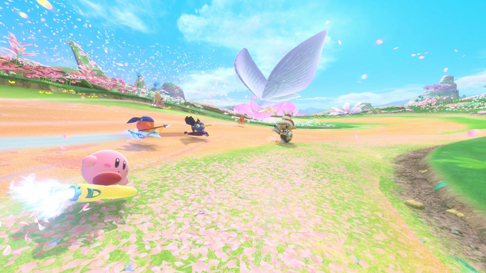 Kirby Air Riders Nintendo Switch 2 produit à l'usage