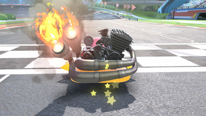 Kirby Air Riders Nintendo Switch 2 produit à l'usage