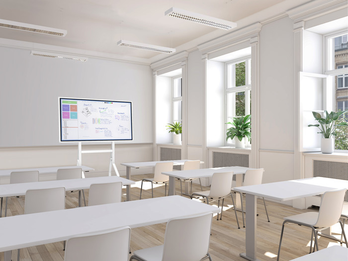 Neomounts MOVE Go Flip FL50-515WH1 Samsung Flip Support 55-65" produit à l'usage