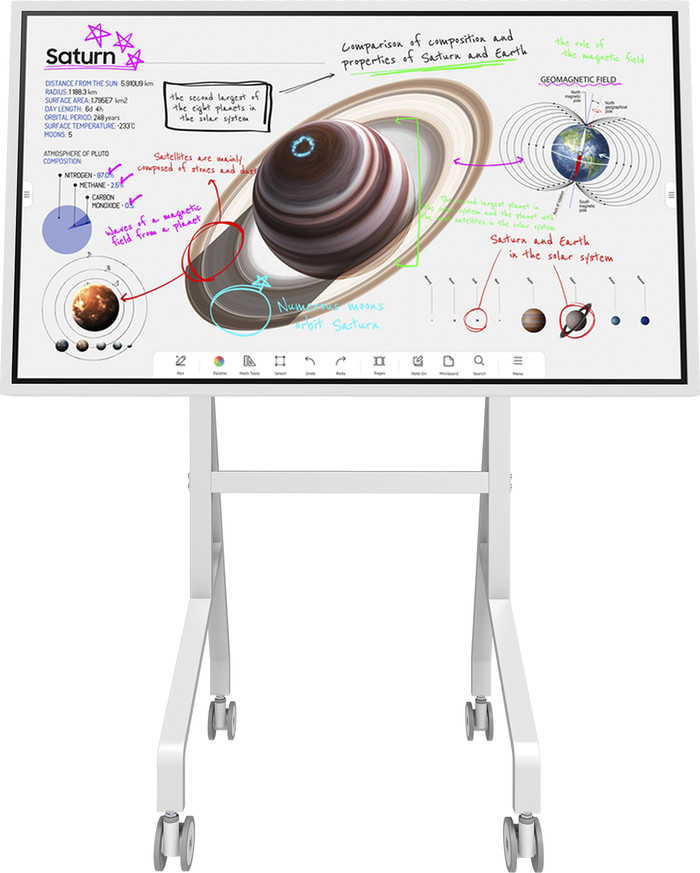 Neomounts MOVE Go Flip FL50-515WH1 Samsung Flip Support 55-65" avant
