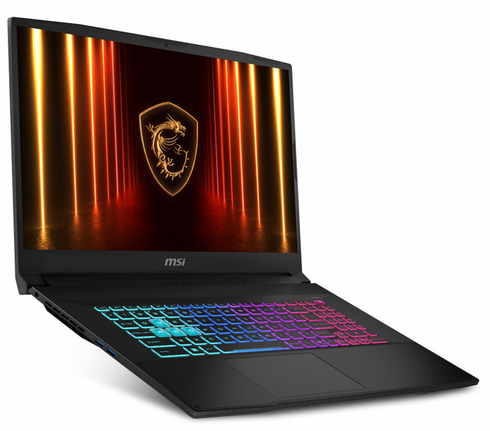 MSI Katana 17 HX B14WFK-022BE AZERTY left side