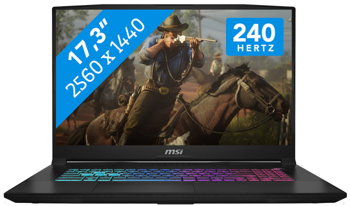 MSI Katana 17 HX B14WGK-024BE AZERTY Main Image