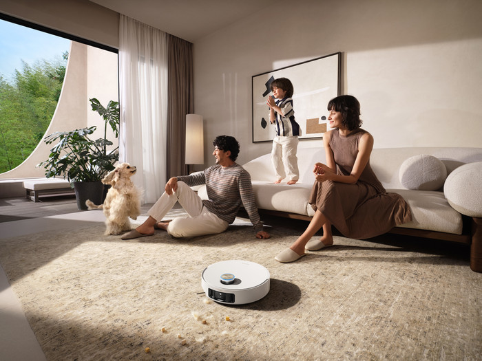 Dreame Matrix 10 Ultra White product in gebruik