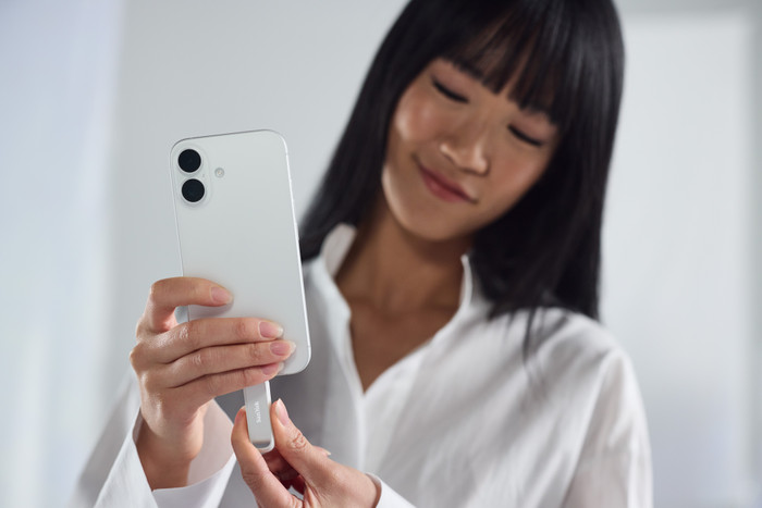 SanDisk Phone Drive USB-C 256 Go Arctic White produit à l'usage