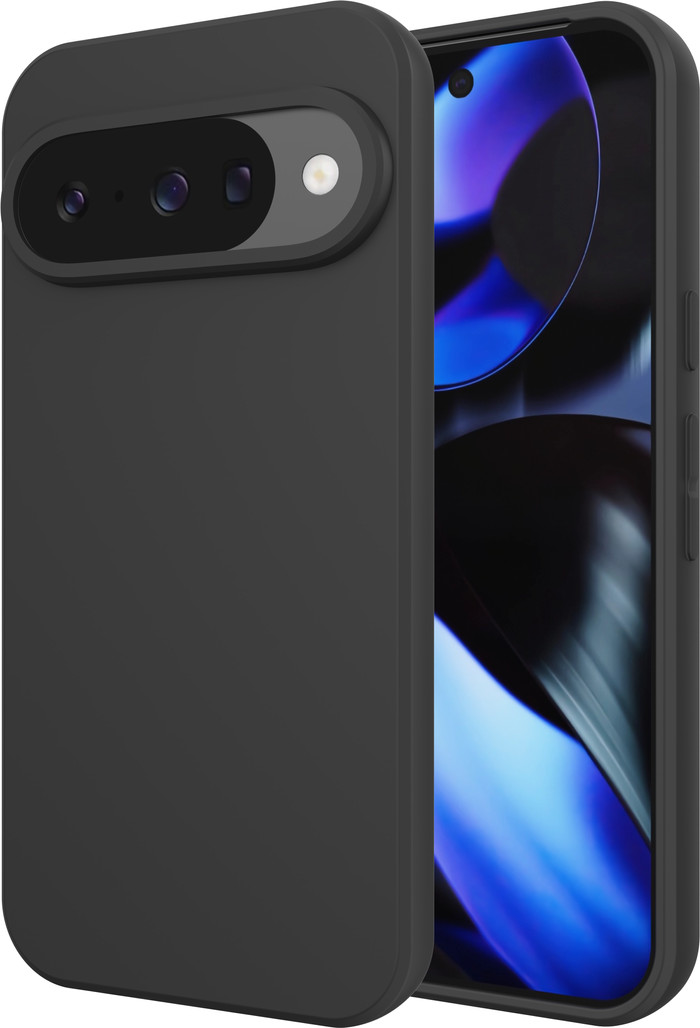 Just in Case Soft Design Google Pixel 10/10 Pro Back Cover Black front